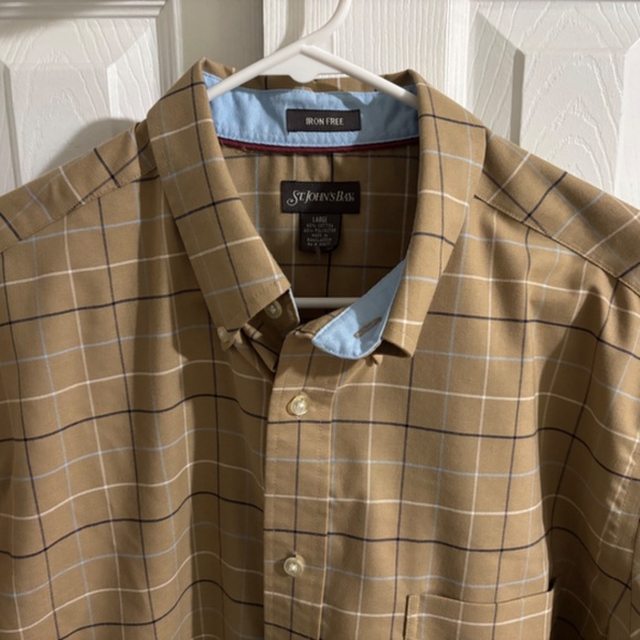 St. John's Bay Short Sleeve Button Down Shirt - Picture 5 of 7
